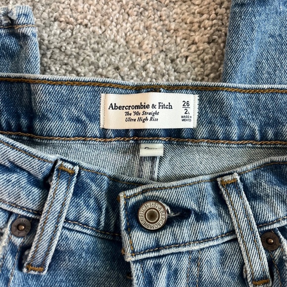 Abercrombie Jeans Size 26 / 2 LONG - Picture 3 of 11